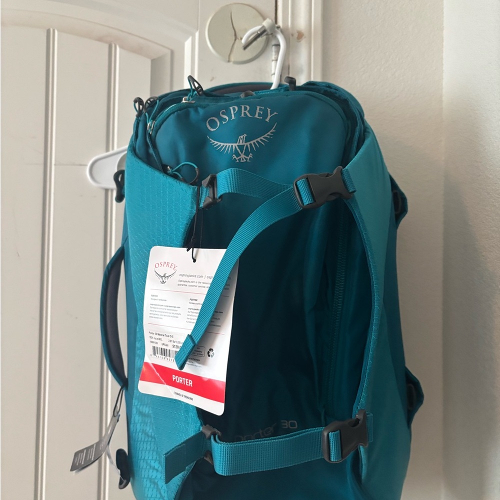 Osprey Teal Porter Backpack for Storage Solutions